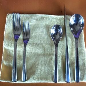 Nambe Flatware 6x 5-piece setting